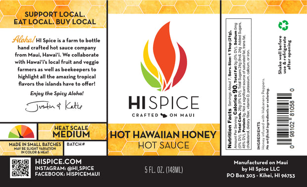 Hawaiian Hot Honey