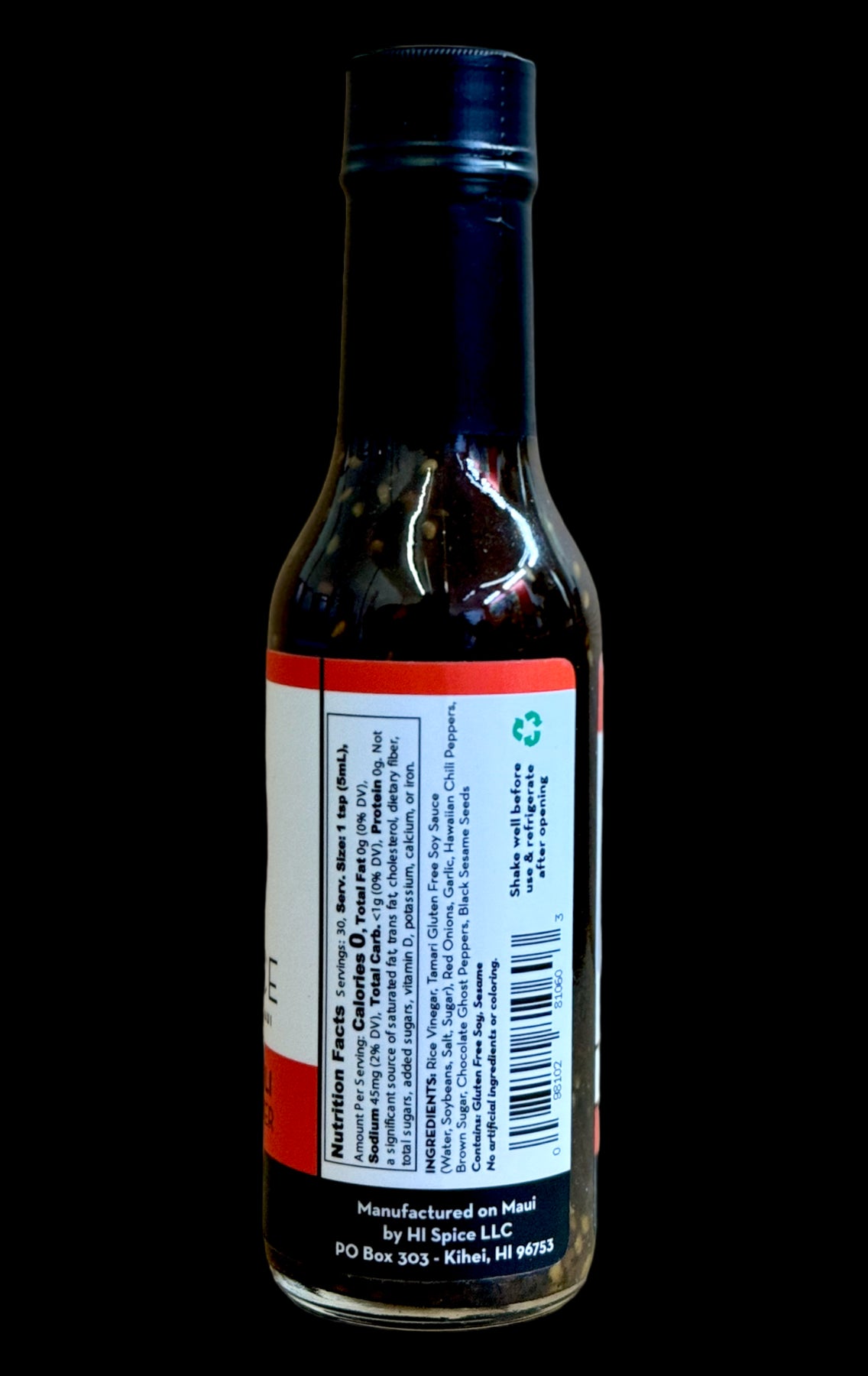 Shoyu Chili Pepper Water HI SPICE