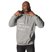 Unisex Hoodie Eat Sleep Hot Sauce Repeat