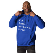 Unisex Hoodie Eat Sleep Hot Sauce Repeat