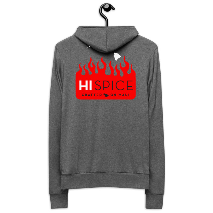 HI Spice zip up hoodie